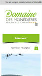 Mobile Screenshot of domaine-des-monedieres.com